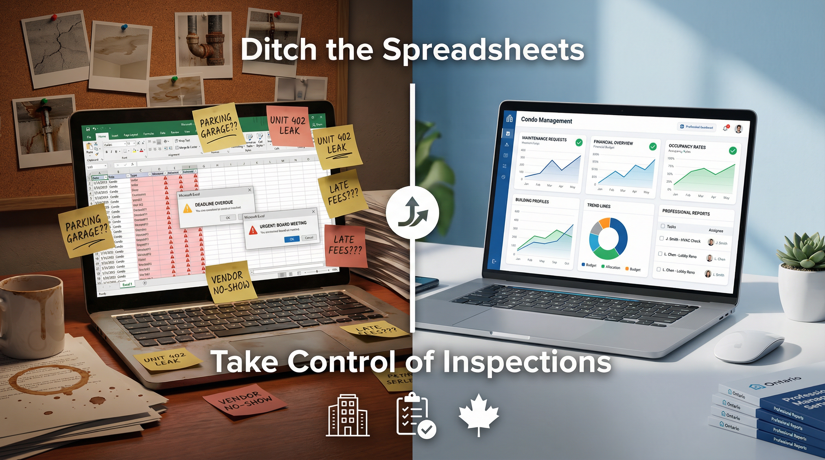 Comparison of spreadsheet-based inspection tracking versus structured inspection management software
